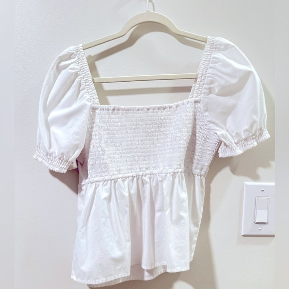 Abercrombie smocked babydoll top - Picture 3 of 3